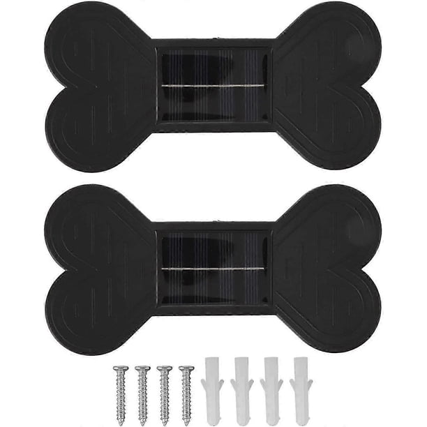 Solar Wall Light, 2 Sets Intelligent Light Sensing System Outdoor Wall Lights with Expansion Tube for Outdoor