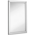 thumbnail image 1 of Hamilton Hills Large Flat Framed Wall Mirror with 2 Inch Edge Beveled Mirror Frame, 1 of 6
