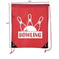 thumbnail image 2 of Mato & Hash Party Favor Bowling Drawstring bags in 3, 6 and 10 Packs!, 2 of 4