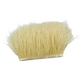 thumbnail image 4 of AMLESO Ruban Frange Plume d'Autruche Teint en Yard Beige, 4 of 7