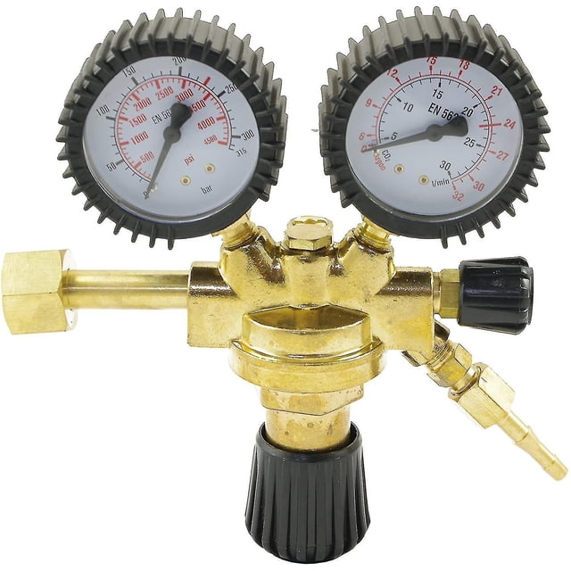 Pressure Reducer Argon/co2 Inert Gas Pressure Regulator To Mig/mag Welding Unit