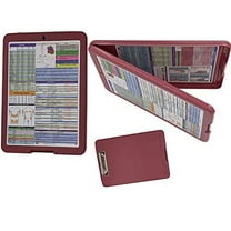 Nursing Clipboard -Great for Clinical Student (Rustic Red)