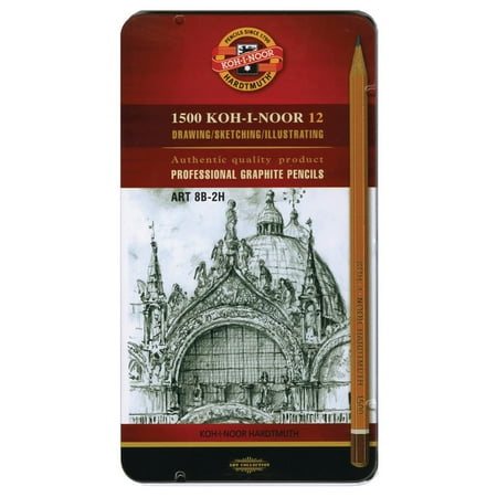 UPC: 0014173373830 | Koh-I-Noor Hardmuth Toison d Or Artist Drawing 12-Pencil Set