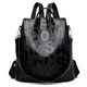 thumbnail image 3 of Nueva mochila para mujer, mochila de cuero suave de alta calidad, bolsas de viaje escolares para niñas, mochila de viaje antirrobo de gran capacidad, 3 of 5