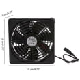 thumbnail image 5 of 110v 220v Ac Powered Computer Fan 12cm Air Blower For Modem Tv Box Receiver, 5 of 5