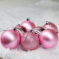 thumbnail image 7 of karymi 24 Pcs 30mm Christmas Tree Bauble Set Electroplated Plastic Ball Ornaments Hanging Party Decor 1.18 Inch Birthday Gifts up to 90% off, 7 of 7
