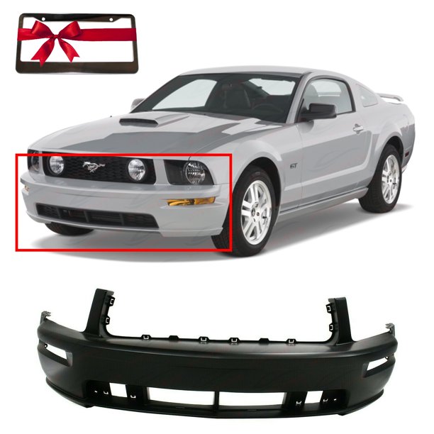 Front Plastic Bumper Cover Fascia For 20052009 Ford