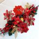 thumbnail image 4 of 5 piezas de flores navideñas con purpurina roja en polvo para adornos de árbol de Navidad, suministros de decoración para mesas de fiesta, 4 of 5