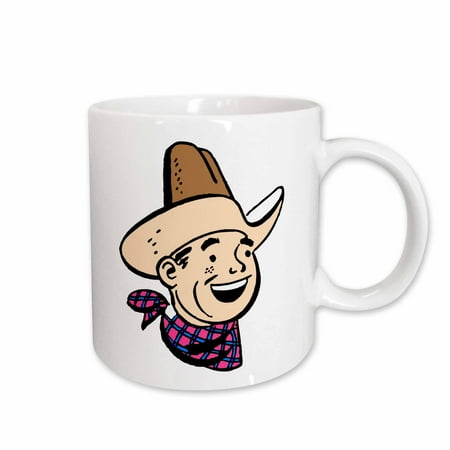 

3dRose Cowboy Ceramic Mug 15-ounce