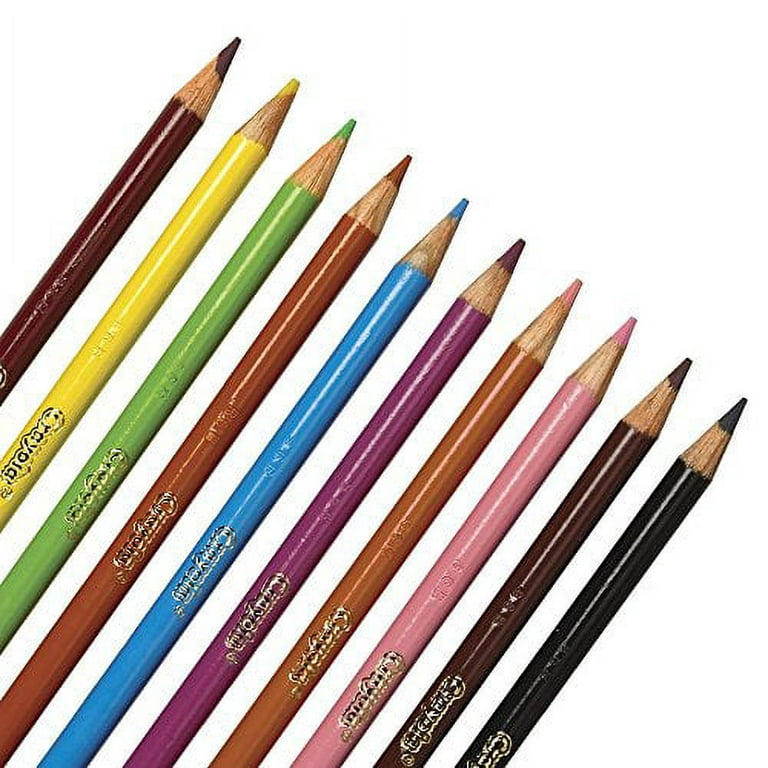 Crayola 68-4012 Long Colored Pencils 12 Count