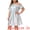Silver, variant on DARING DIVA Women's Plus Metallic Off the Shoulder Party Clubwear 1X Gold