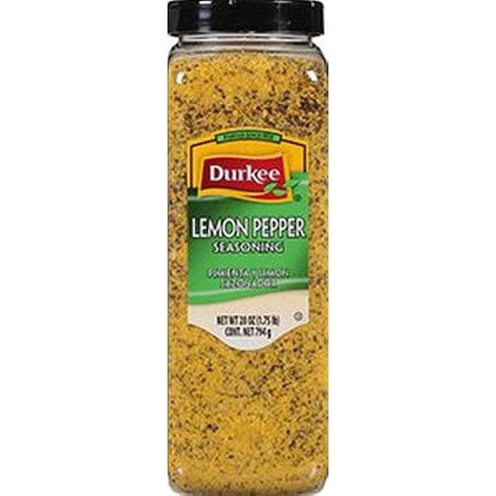 Durkee Lemon Pepper, 28 Ounce Container -- 6 per Case.