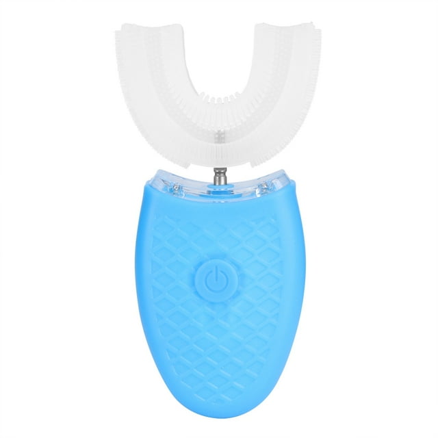 Cepillo De Dientes En Forma De U, Cepillo De Dientes Ultrasónico De Silicona Recargable Ultrasónico para El Hogar Cepillo De Dientes Eléctrico Experiencia Incomparable Jadeshay A