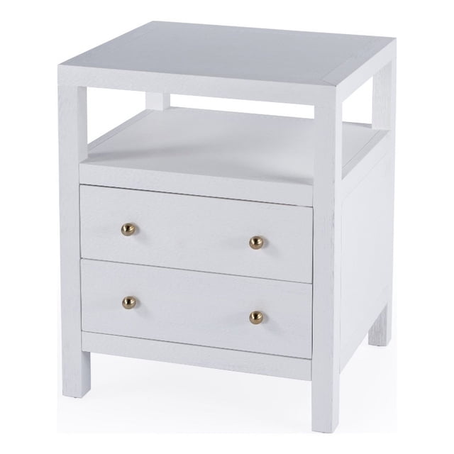 Butler Specialty Company Nora 2-Drawer Nightstand - White