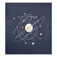 thumbnail image 6 of Yayeee Magnetic Dishwasher Cover for The Front Decoration Home Kitchen Machine Sticker Protector, White Planet, 6 of 6