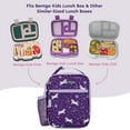 thumbnail image 5 of Bentgo Kids Insulated Lunch Tote - Water-Resistant, Reusable, Lightweight & Durable Lunch Bag with Water Bottle Holder & Mesh Pocket, Fits Lunch Box & Water Bottle - Ideal for Ages 3+ (Unicorn), 5 of 7