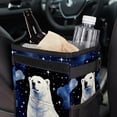 thumbnail image 6 of Polar Bear Foldable Car Trash Bin with Lid, Leak-Proof Mini Trash Can, Car Garbage Can, and Hanging Storage Bag, 6 of 6