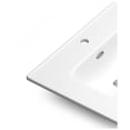thumbnail image 5 of DAX Onix Glossy Ceramic Basin 40" – Modern Rectangular Bathroom Sink, Easy-Clean Durable Surface, 5 of 6