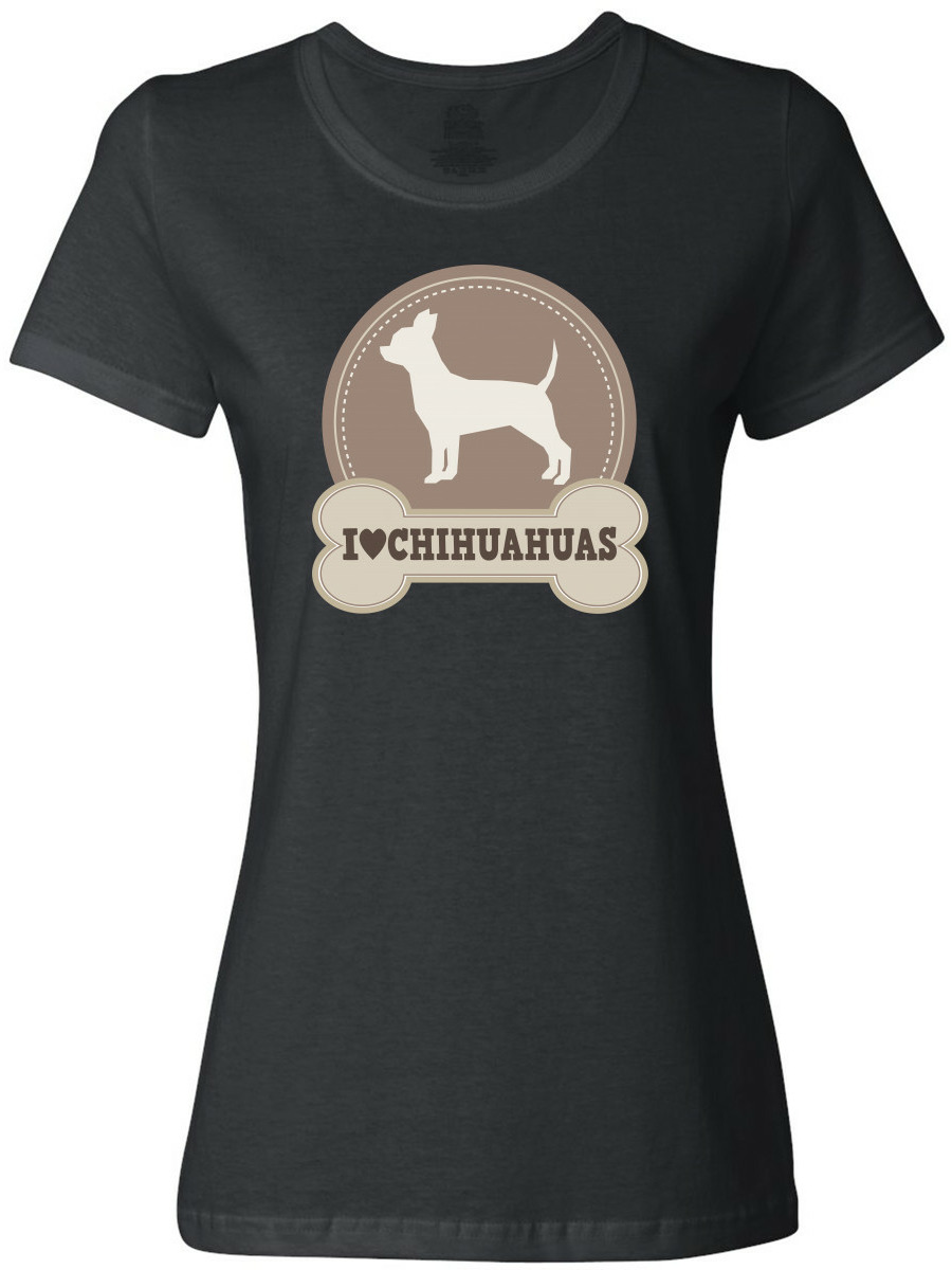 Inktastic Chihuahua Dog Lover Cute Women's T-Shirt - Walmart.com