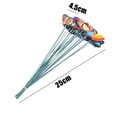 thumbnail image 4 of Cheapark 40 Pcs Garden Stakes Outdoor Yard Decor for Flower Pot Bed Border Plant Marker Butterfly Design Landscape Decoration, 4 of 8
