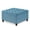 Light Blue / Linen, variant on FunMay Oversized Square Storage Ottoman with Wooden Legs for Living Room, Linen / Foam