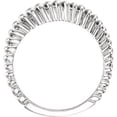 thumbnail image 2 of FB Jewels 14k White Gold 2mm Fancy Wedding Ring Band Size 6, 2 of 2