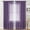 Purple-PP Home Decor, variant on karymi Solid-Color Double-String Polyester Curtain Sheers Semi-Sheer Curtains Rod-Pocket Style Semi-Sheer Curtains Gifts for Men Birthday Gifts