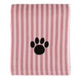 thumbnail image 1 of Bone Dry Embroidered Paw Pet Towel, Rose Stripe, 1 of 1