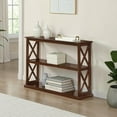 thumbnail image 2 of Convenience Concepts Coventry Console Table with Shelves, Espresso, 2 of 7