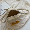 thumbnail image 3 of Bolso de playa para niñas Bolso bandolera de patito casual Bolso lindo de dibujos animados en 3D (Beige), 3 of 9