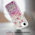 thumbnail image 6 of XPM for Apple iPhone 15 Phone Case, Fashion Beautiful Epoxy Design Hybrid Fashion Stylish TPU Protective, Shockproof Hybrid PC Cover for iPhone 15 (Pink Floral), 6 of 6