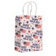 thumbnail image 2 of Bolsas de Regalo para El Día de La Independencia, Bolsas de Papel Kraft con Estampado de Bandera Tricolor, Bolsas de Regalo, Bolsas de Embalaje para Compras, Bolsas de Papel Generales, 2 of 6