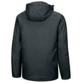 thumbnail image 4 of Little Donkey Andy Men's Waterproof Jacket with Removable Hood，Fleece Lined Warm Rain Jacket for Hiking, Skiing Black S, 4 of 7