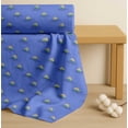 thumbnail image 4 of Soimoi Blue Cotton Poplin Fabric Yacht & Waves Nautical Print Fabric by Yard 56 Inch Wide, 4 of 7