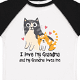 thumbnail image 4 of Inktastic I Love My Grandma Loves Me Cat Boys or Girls Toddler T-Shirt, 4 of 5