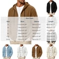 thumbnail image 3 of XuJwPNcy Mens T-Shirts Long Sleeve Button Down Shirts Shacket Drawstring Hooded Tops Breathable Work Clothes with Pockets, 3 of 7