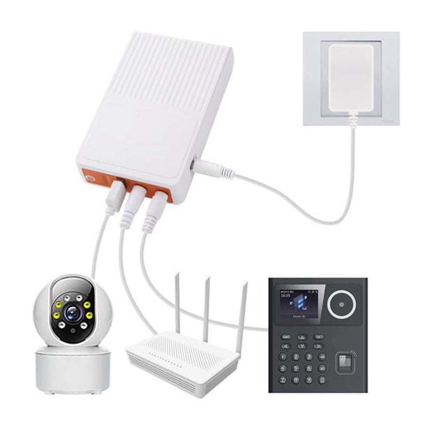 Fuente De Alimentación Ininterrumpida, Mini UPS Segura Y Estable, Respaldo De Batería, Múltiples Protectores Para Módem De Cámara Enrutador