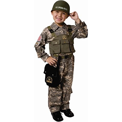 Traje soldado niño sale