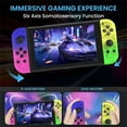 thumbnail image 6 of Switch Controllers for Nintendo Switch/Lite/OLED,Wireless Game Controller(L/R) Support Colorful RGB Light/Motion Control/Wake Up Function/Six Axis/Turbo Function, 6 of 6