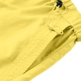 thumbnail image 4 of Dresfit Mens Cargo Pants Drawstring Baggy Sweatpants Adjustable Wide Leg Athletic Parachute Pant Lounge Slim Fit Stretch Hiking Work Pants S, 4 of 6