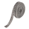 thumbnail image 2 of GUOOL 1 Yard Crystal Rhinestone Ribbon Sewing DIY Crafts Supplies Clear Gray, 2 of 9