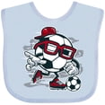 thumbnail image 3 of Inktastic Soccer Ball Boys or Girls Baby Bib, 3 of 4
