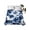 White Dark Blue, variant on Queen Flat Sheet Only Navy Blue Paisley Floral Texture Soft Microfiber Cooling Bedding Sheets Vintage Tribe Flower Flat Bed Sheet