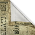thumbnail image 3 of Ambesonne Best Friend Kitchen Curtains, Euripides Sayings Art, 55"x39", Pale Yellow Green Khaki, 3 of 3