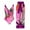 Purple, variant on Snorda Floral Swimsuits for Women Tropical Print Swimsuit with Lace Up Detail & Flowy Chiffon Long Skirt 2 Piece Beach Set for Vacation Pool Party