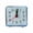 Blue., variant on Minimalist Transparent Table Alarm Clock, Battery Operated Clear Silent Clock for Bedroom And Dormitory Daily Timing Use, Green