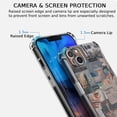 thumbnail image 3 of Retro Life Collage Case for iPhone 14 Plus,Aesthetic Art Design Pattern Soft Full TPU Bumper Cover, 3 of 5