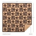 thumbnail image 2 of VHC Brands 9374 94 x 94 in. Bingham Star Queen Quilt, 2 of 5