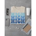 thumbnail image 3 of High Vibration. Groovy Style T-Shirt Men -Smartprints Designs, Male Medium, 3 of 4