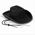 Leather Cowboy Hats for Boys Calvary Cowboy Hat Western Cowboy Hat